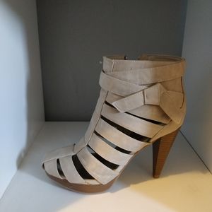 Tan booties